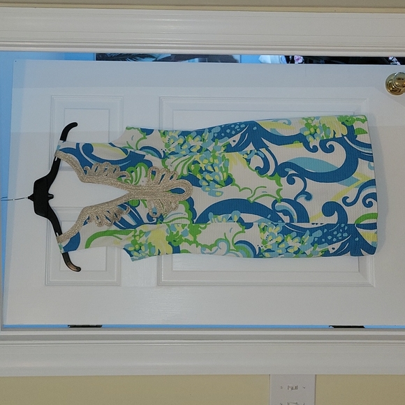 Lilly Pulitzer Crystal Coast print Janice Shift dress 2 - Picture 2 of 7